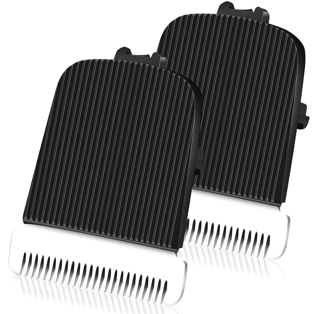 2 Pack Replacement Blade for Manscaped The Lawn Mower Electric Groin Hair Trimmer Blade, Hygienic Snap-In Replacement Cl