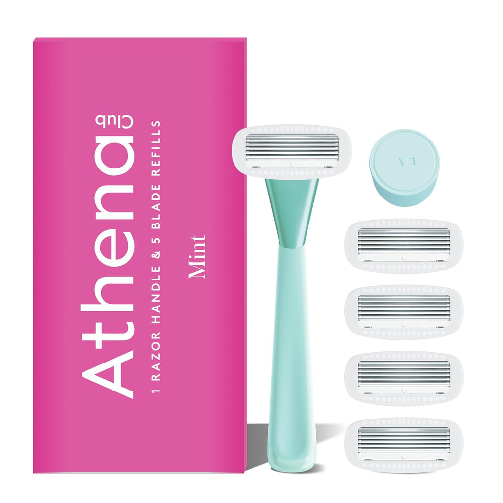 Athena Club Women's Razor Blade Refills, 5-Blade Cartridges, 8 Count