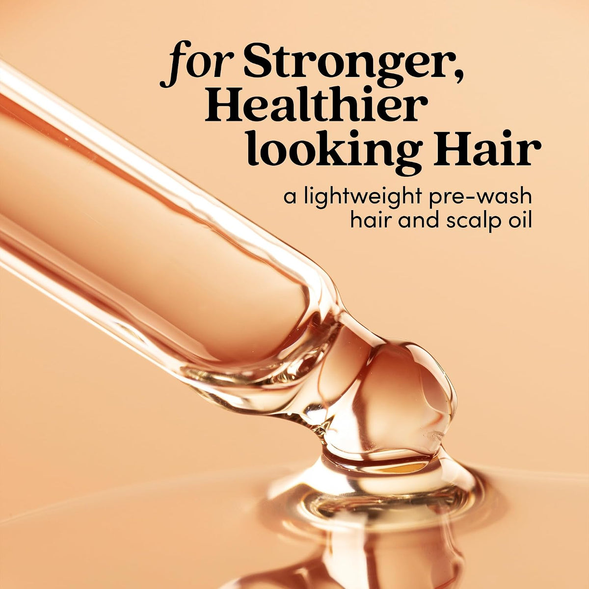 Fable and Mane Hair Oil - HoliRoots Strengthening Serum for Damaged, Frizzy Hair with Ashwagandha, Castor Oil & Scalp Tr