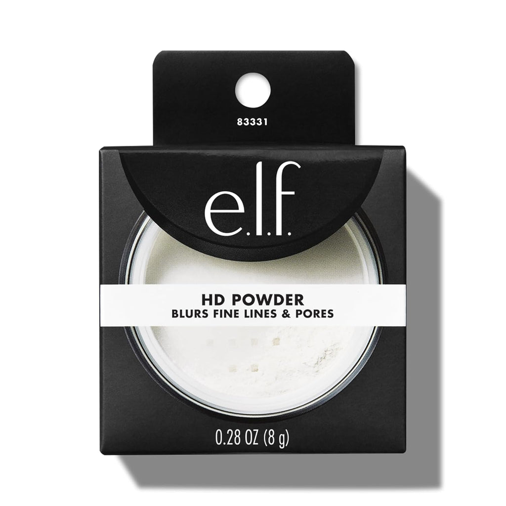 e.l.f. High Definition Powder, Loose Powder, Lightweight, Long-Lasting, Creates Soft Focus Effect, Masks Fine Lines & Im