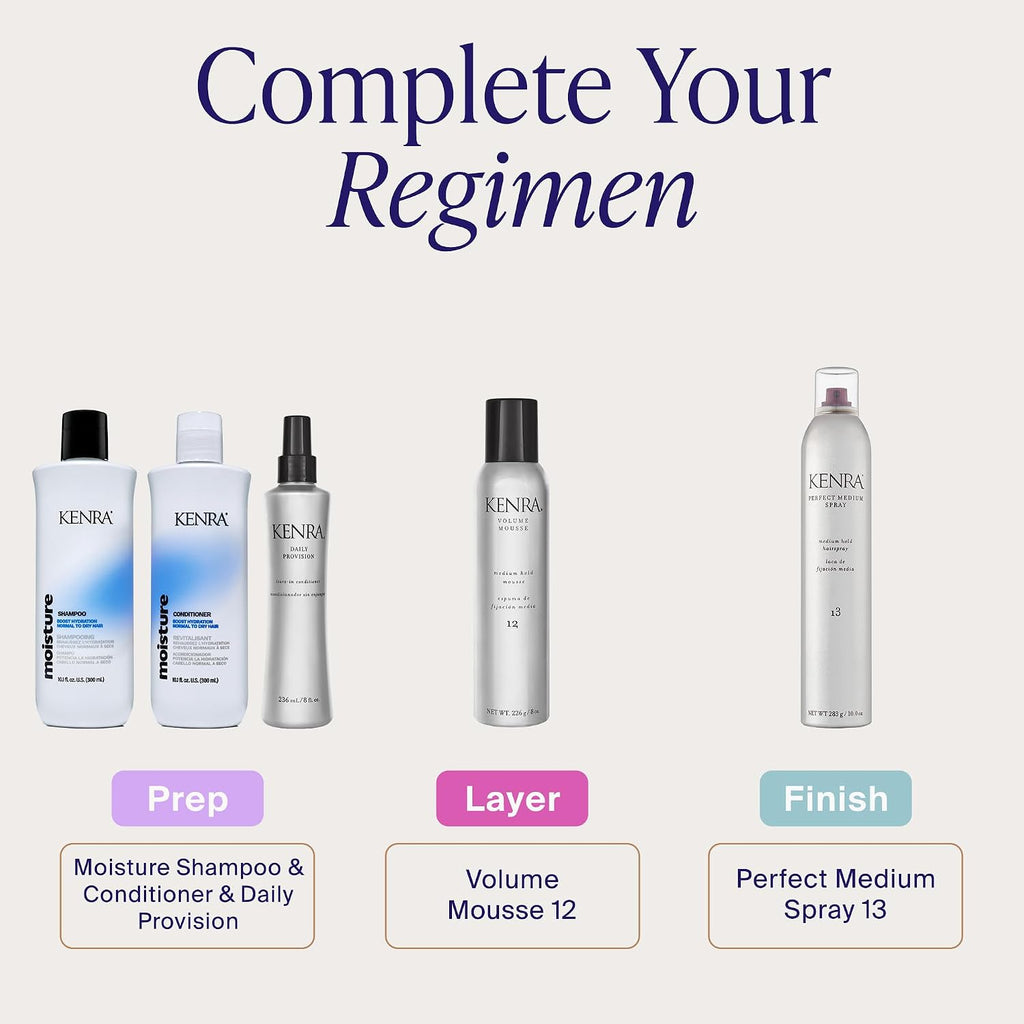Kenra Daily Provision Leave-In Conditioner | Hydrates, Detangles, & Adds Shine | Tames Frizz & Flyaways | Thermal Protec