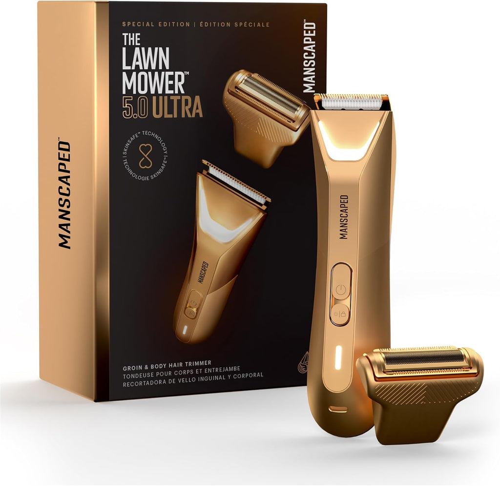 MANSCAPED® The Lawn Mower® 5.0 Ultra Groin & Body Hair Trimmer, Black