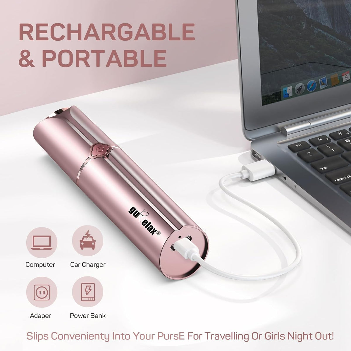 Facial Hair Removal for Women- As Seen on TV, Electric Painless Face Shaver, Rechargeable Hair Removal Device for Face, 