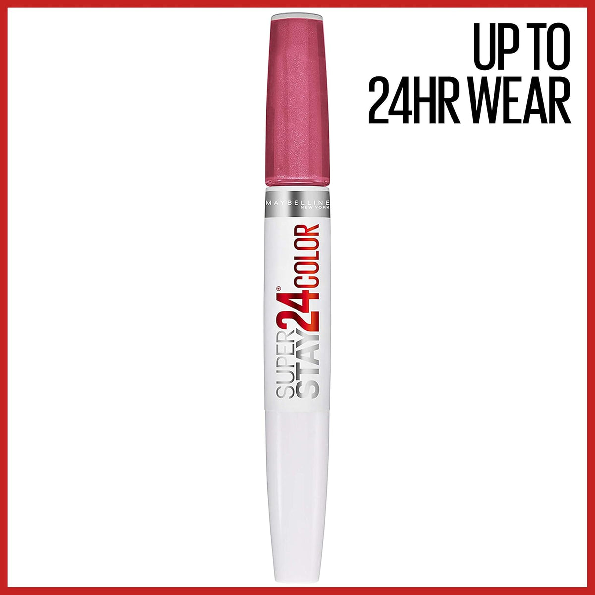 Maybelline Super Stay 24 2-Step Liquid Lipstick, Blush On 105