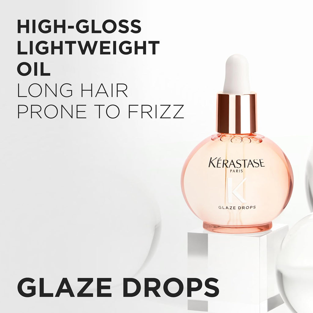 Kerastase Gloss Absolu Glaze Drops Hair Oil – Anti-Frizz & High Shine