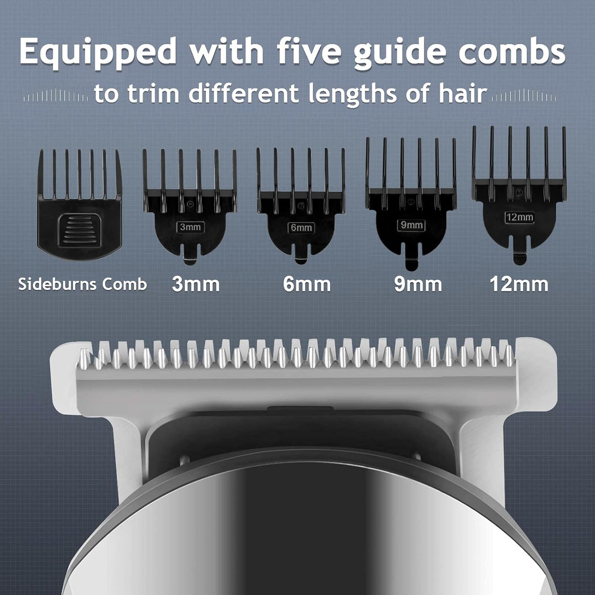 Ufree Beard Trimmer for Men, Waterproof Electric Razor, Grooming Kit