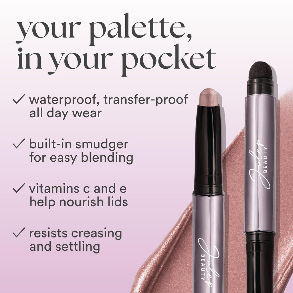 Julep Eyeshadow 101 Crème-to-Powder Eyeshadow Stick, Champagne Shimmer