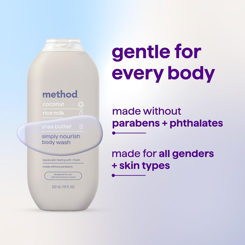 method Body Wash, Simply Nourish, 18 fl oz