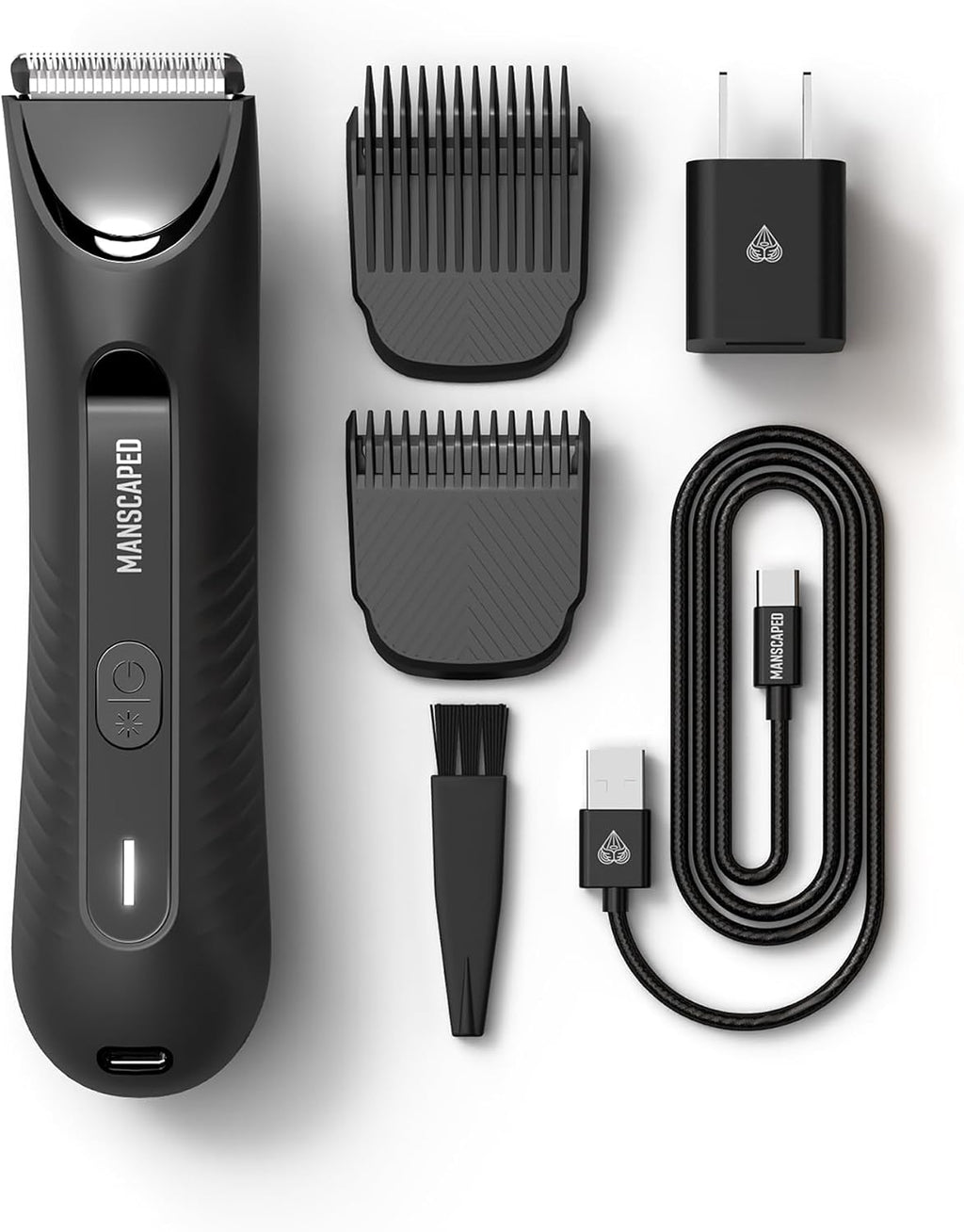 MANSCAPED® The Lawn Mower® 3.0 Plus Groin & Body Hair Trimmer, Tuxedo Black