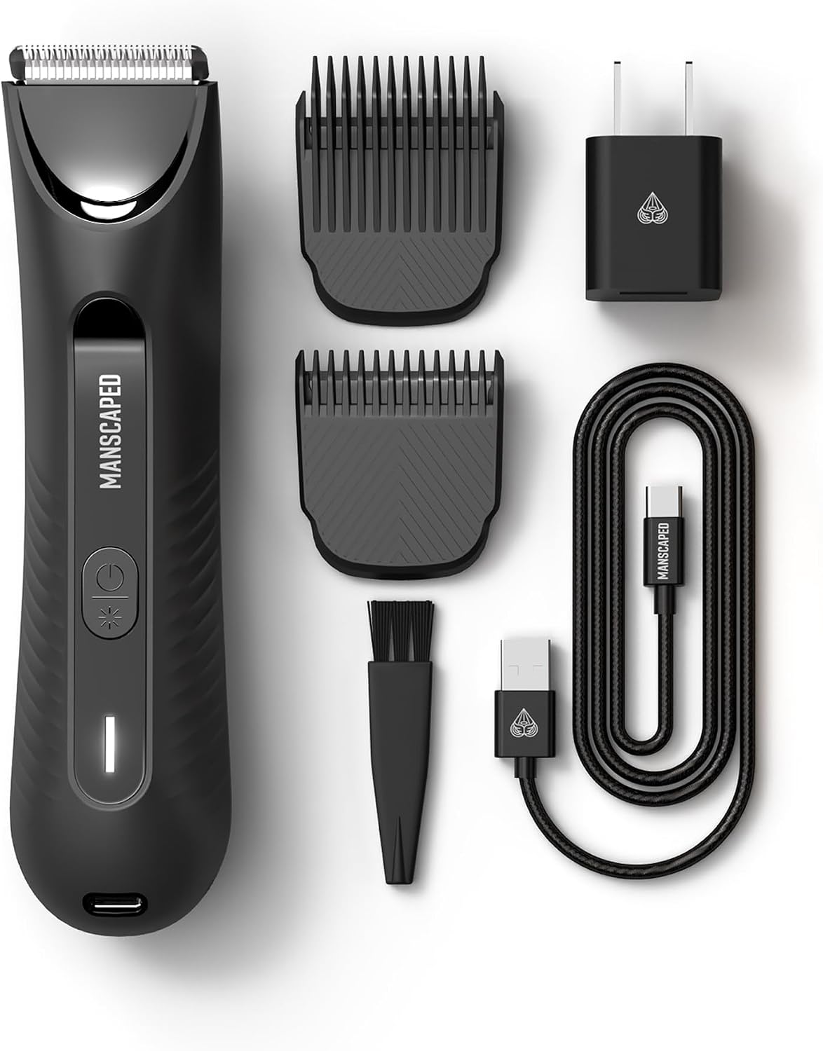MANSCAPED® The Lawn Mower® 3.0 Plus Groin & Body Hair Trimmer, Tuxedo Black