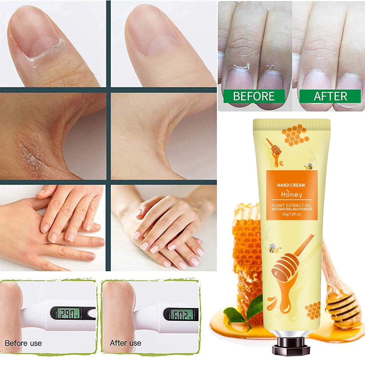 10 Pack Hand Cream for Dry Cracked Hands, Stocking Stuffers for Women, Christmas Gift for Teen Girls, Teacher Appreciati