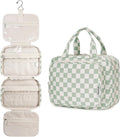 Narwey Hanging Toiletry Bag for Women, Travel Makeup Cosmetic Organizer Bag
