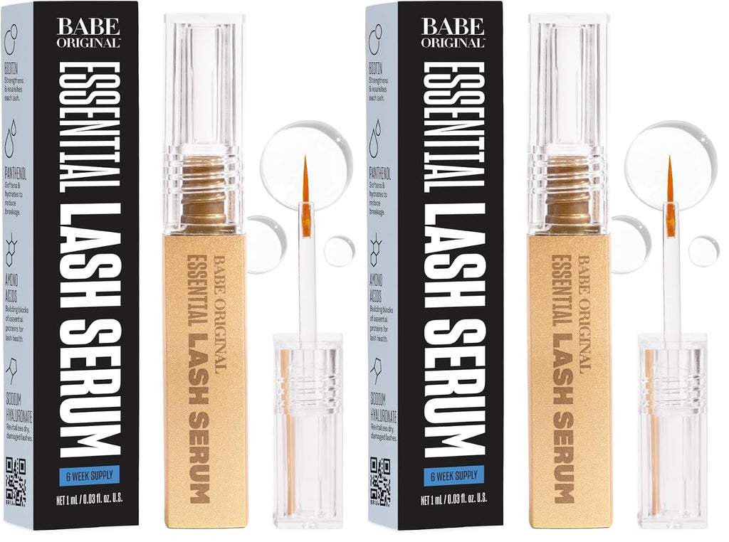 Babe Original Lash Serum - Fuller & Longer Looking Eyelashes, Advanced Lash Enhancing Treatment for Natural Lashes, Exte