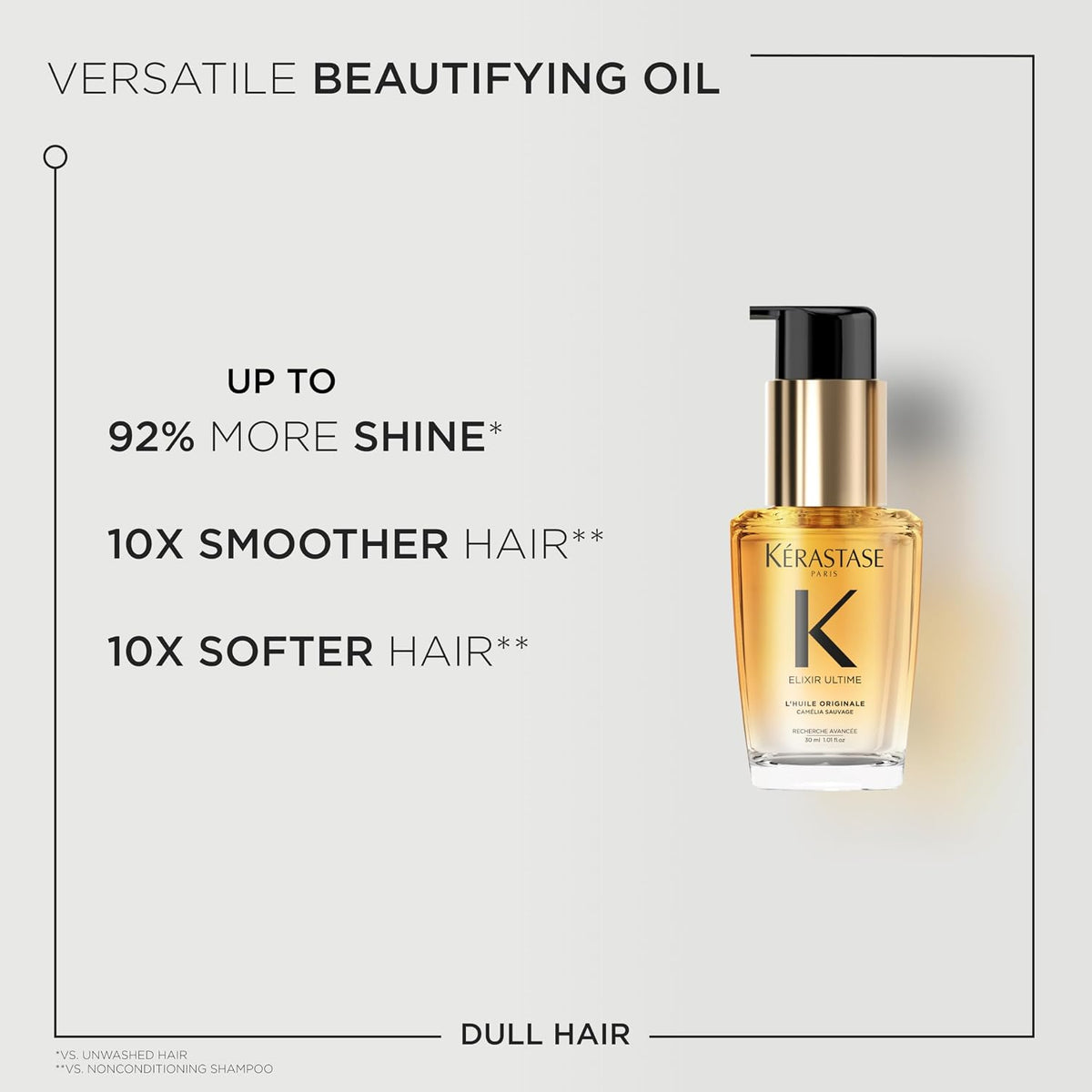 Kerastase Elixir Ultime Refillable Oil – For Shine & Hydration