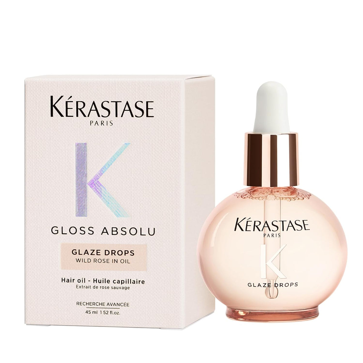 Kerastase Gloss Absolu Glaze Drops Hair Oil – Anti-Frizz & High Shine