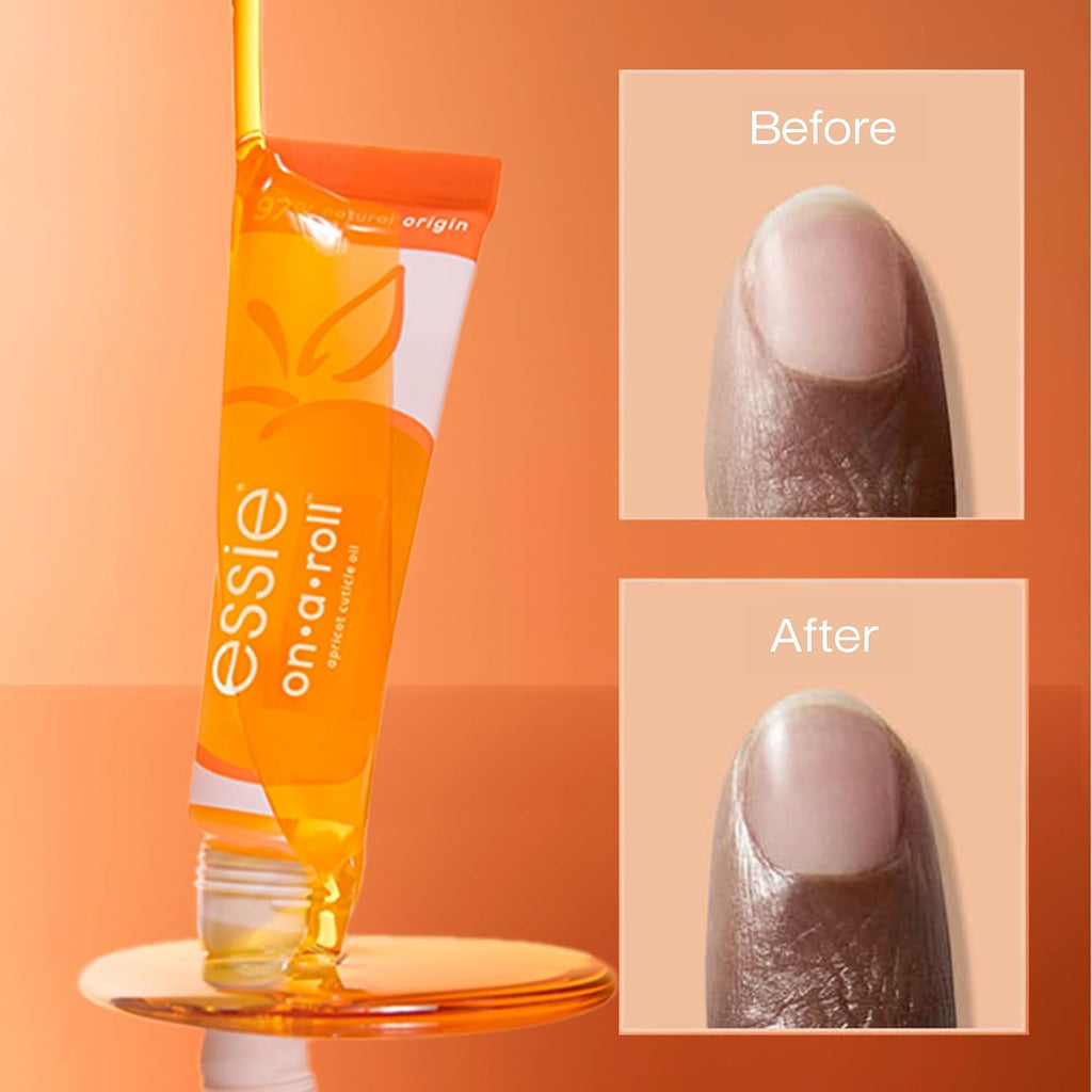 essie Nail Care, Apricot Cuticle Oil & Nail Treatment, On A Roll 0.46 fl oz