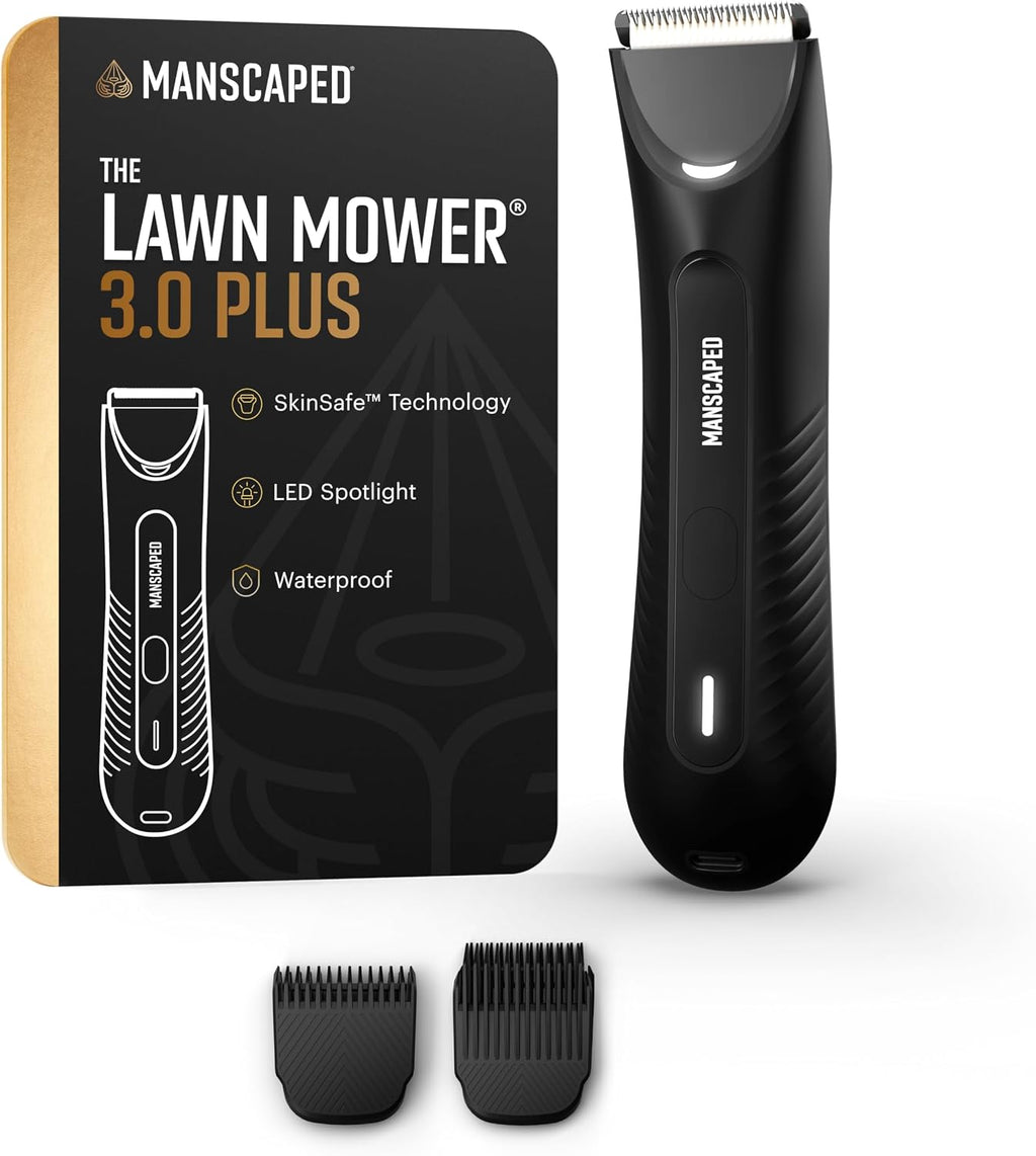 MANSCAPED® The Lawn Mower® 3.0 Plus Groin & Body Hair Trimmer, Tuxedo Black