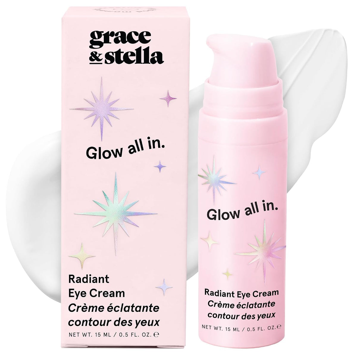 grace & stella Under Eye Brightener Balm Stick - Travel Size Toiletries