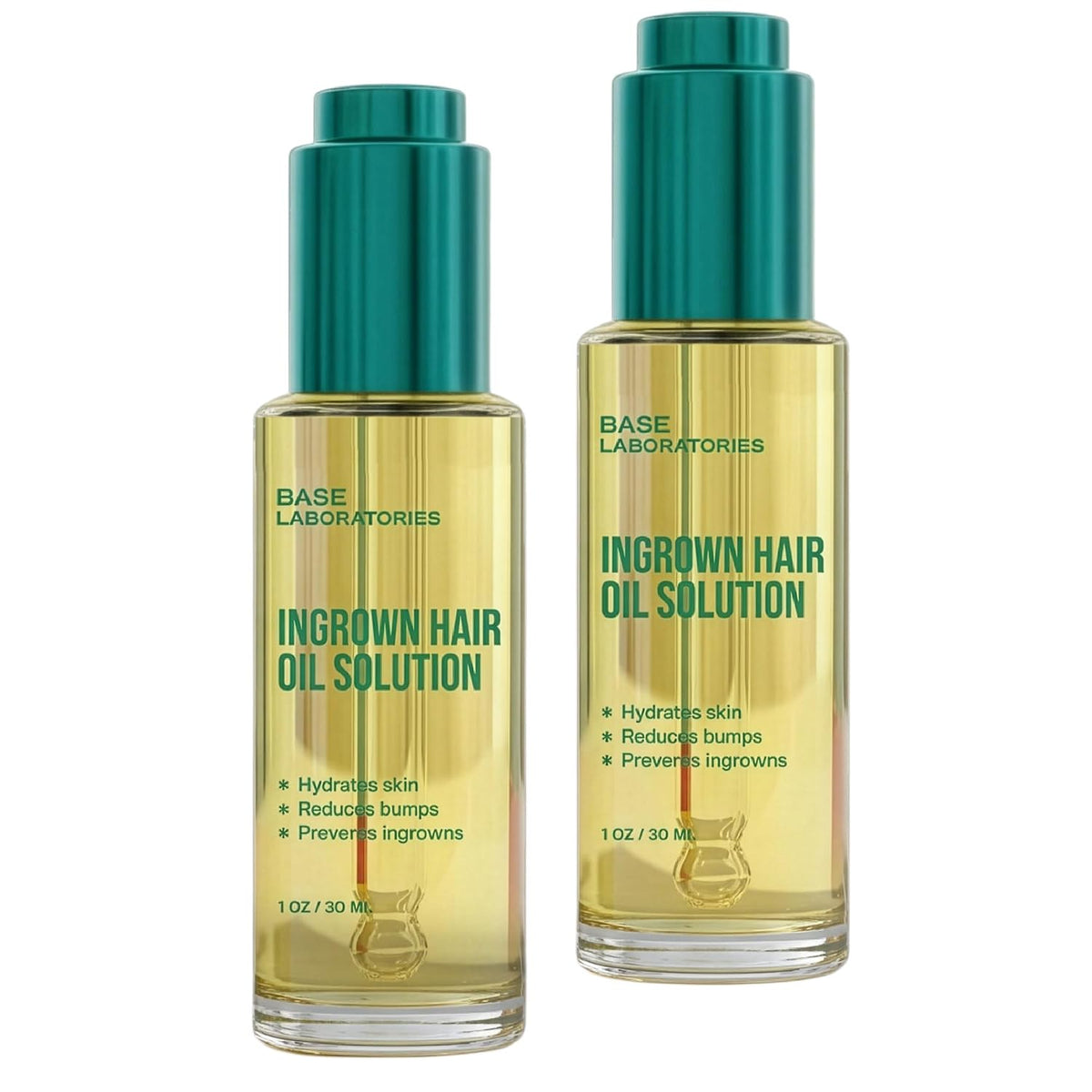 BASE LABORATORIES Ingrown Hair Treatment Oil, After Shave Serum Razor Bumps