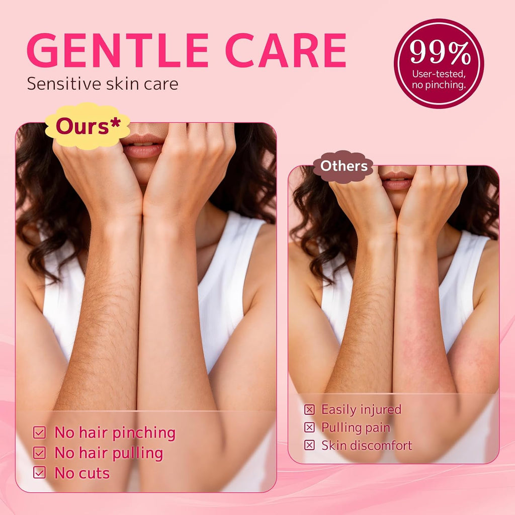 Bikini Trimmer for Women,Smooth Electric Razor for Sensitive Skin, IPX7 Waterproof Wet & Dry Cordless Body Shaver Replac