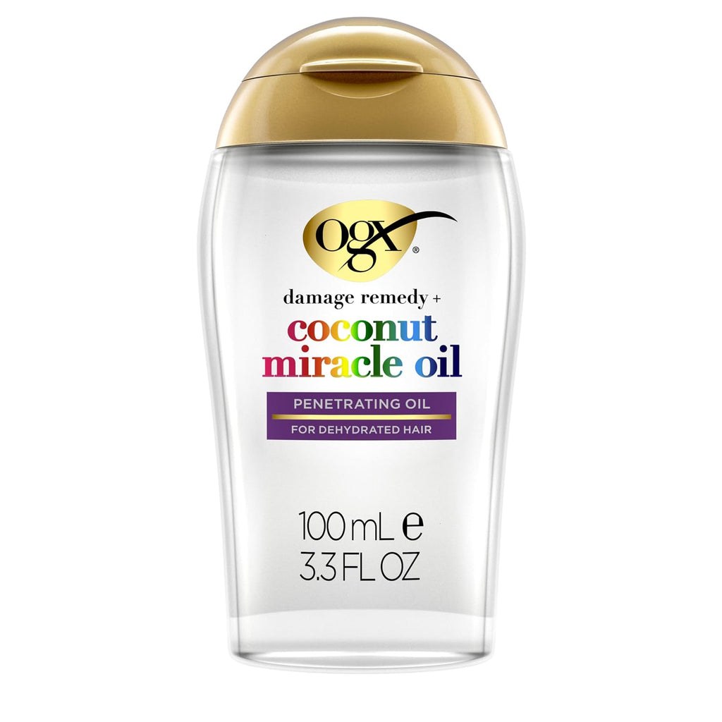 OGX Extra Strength Damage Remedy + Coconut Miracle Hair Oil, 3.3 fl. oz
