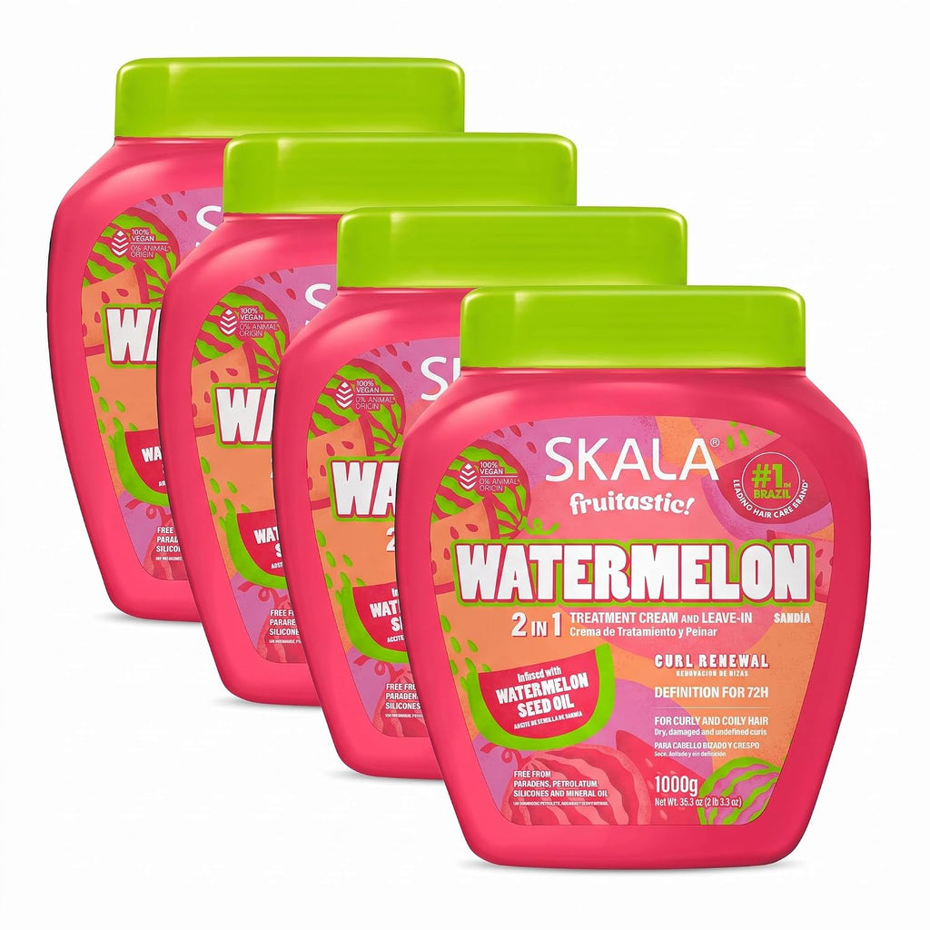 SKALA Fruitastic Watermelon 2-in-1 Treatment Cream for Curly Hair 35.3 Oz