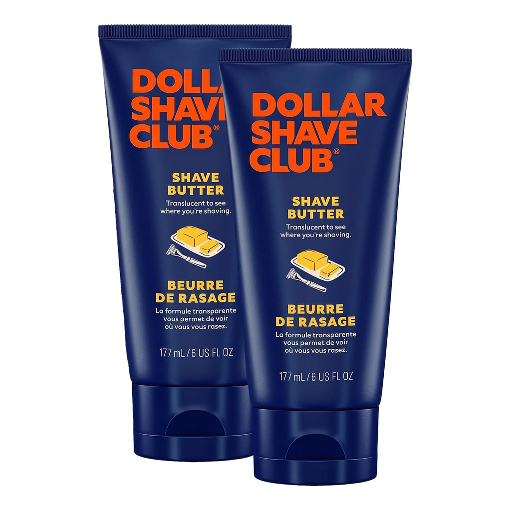 Dollar Shave Club - Shave Butter 6 oz (2 Pack) - Shaving Cream Alternative