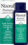 Nizoral Psoriasis Shampoo & Conditioner, 11 Oz, Gentle Scalp Treatment