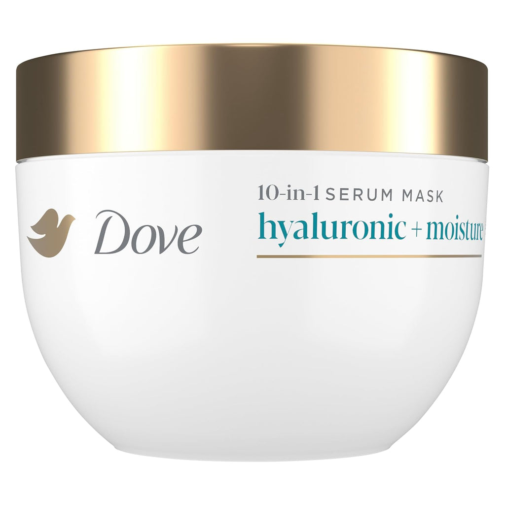 Dove Hyaluronic + Moisture Mask for Dry Hair with Hyaluronic Serum 9.2oz