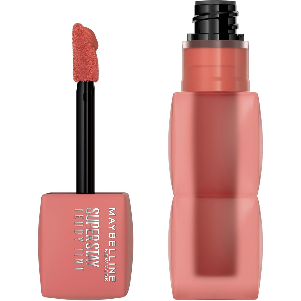 Maybelline Super Stay Teddy Lip Tint, Kneehigh, Pinky Mauve