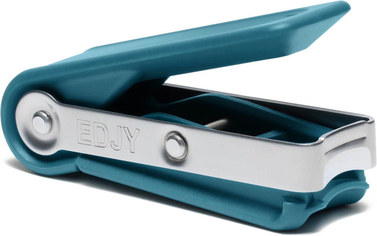 Fingernail Cutter Nail Cutter Stainless Steel EDJY Blue