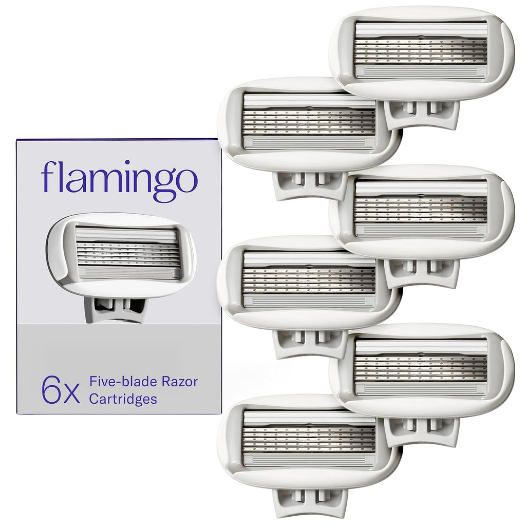 Flamingo Women's Original Razor Blade Refill Cartridges - 6 Count