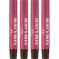 Burt's Bees Shimmer Lip Tint Set, Tinted Lip Balm Stick, Moisturizing for All Day Hydration with Natural Origin Glowy Pi