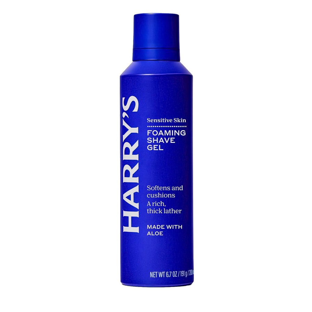 Harry's Foaming Shave Gel for Men with Aloe - 6.7 oz (3 Pack)