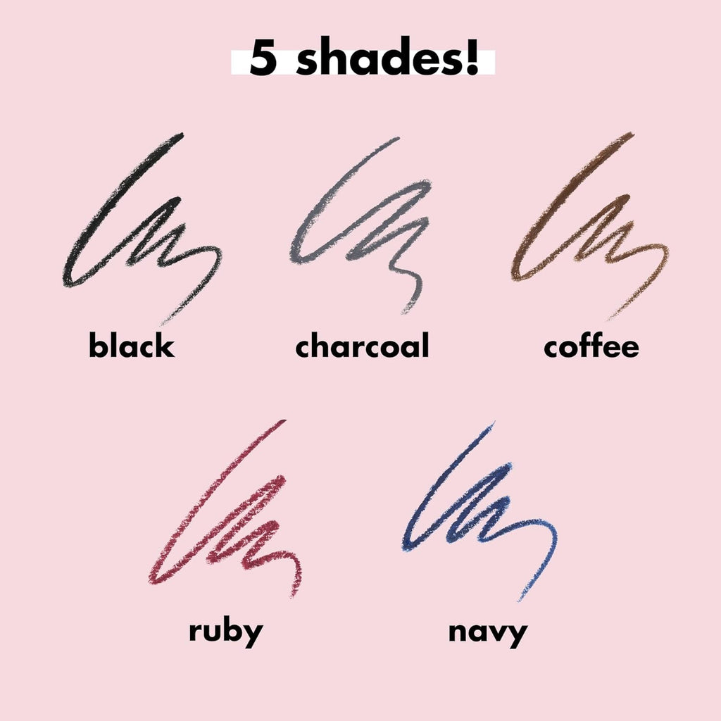 e.l.f. No Budge Retractable Eyeliner, Creamy, Ultra-Pigmented & Waterproof, Creates Bold & Defined Lines, Vegan & Cruelt