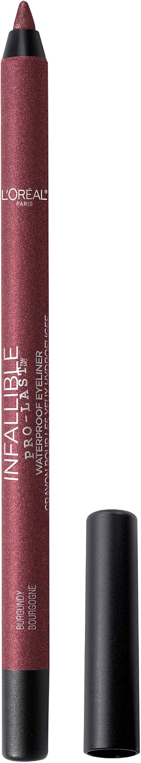 L'Oreal Paris Makeup Infallible Pro-Last Pencil Eyeliner, Waterproof and Smudge-Resistant, Glides on Easily to Create an