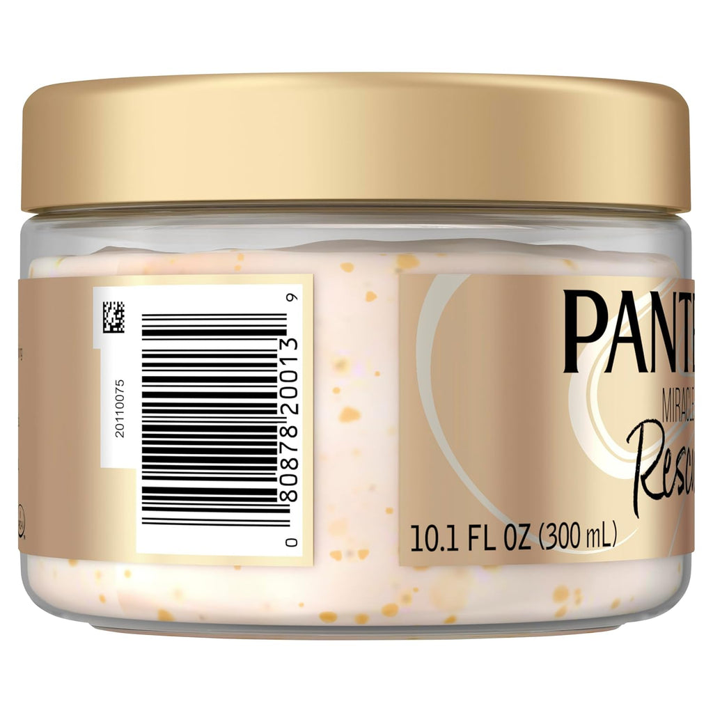 Pantene Miracle Rescue Hair Mask, Intensive Bond Repair with Melting Pro-V Pearls, Melts Away Damage, Builds Bonds, Stre
