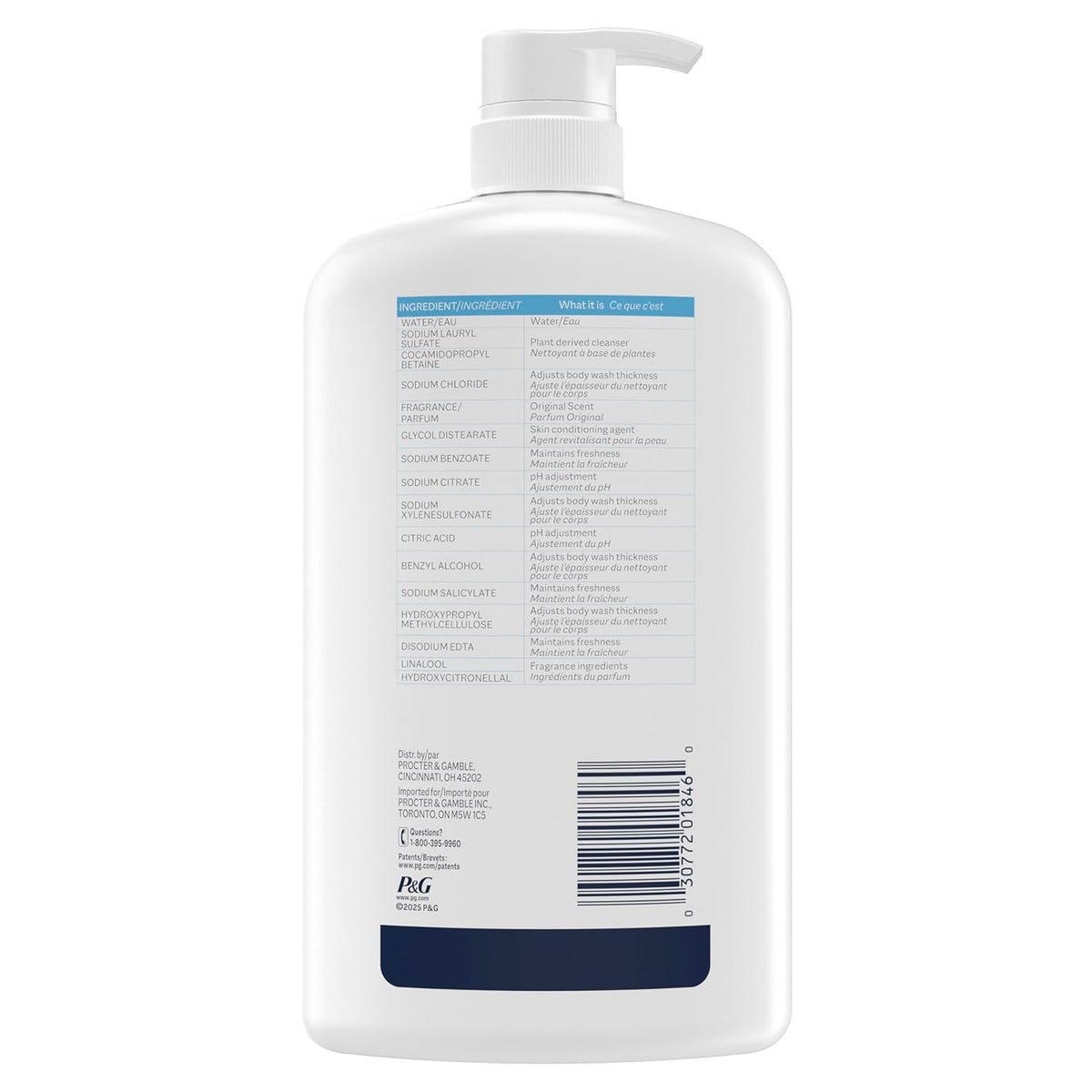 Ivory Body Wash Designed for the Whole Family, Original Scent, 35 fl oz