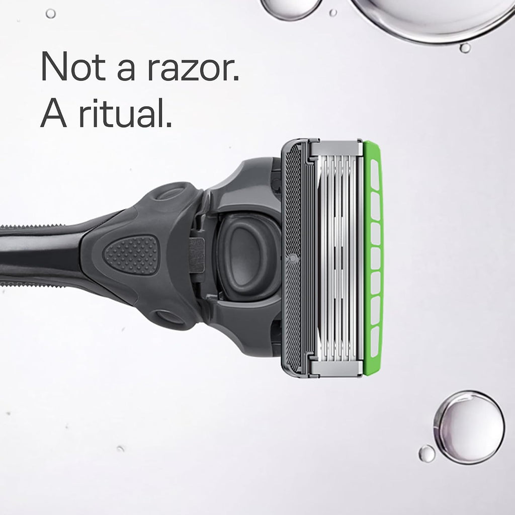 Schick Hydro Sensitive 5-Blade Razors for Men, 1 Handle & 3 Refills