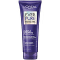 L’Oreal Paris Sulfate Free Brass Toning Purple Shampoo for Blonde, Bleached, Silver, or Brown Highlighted Hair, EverPure
