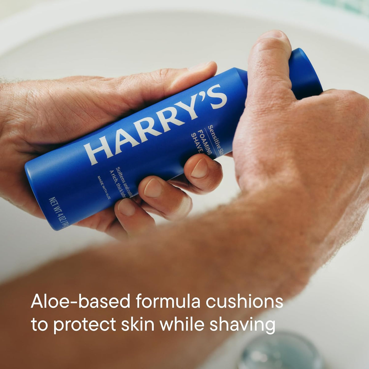 Harry's Foaming Shave Gel for Men with Aloe - 6.7 oz (3 Pack)