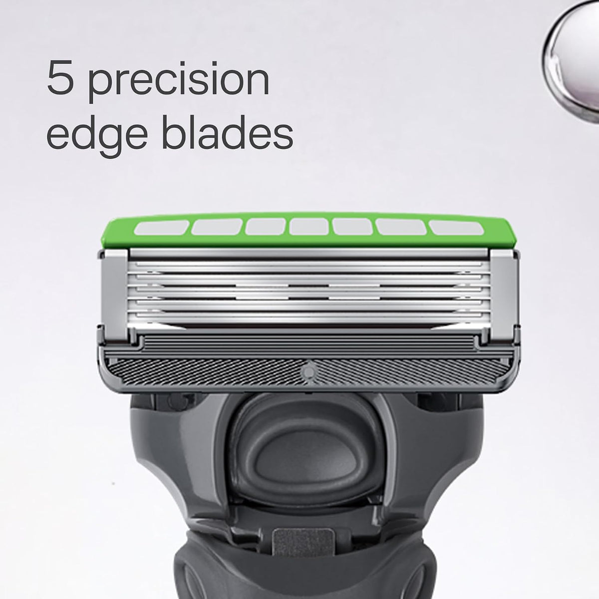 Schick Hydro Sensitive 5-Blade Razors for Men, 1 Handle & 3 Refills