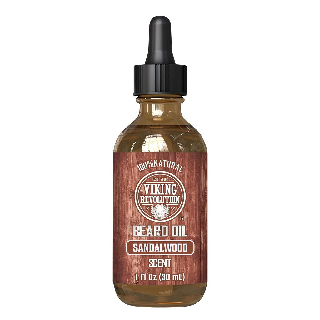 Viking Revolution Beard Oil - Sandalwood - 1 fl oz