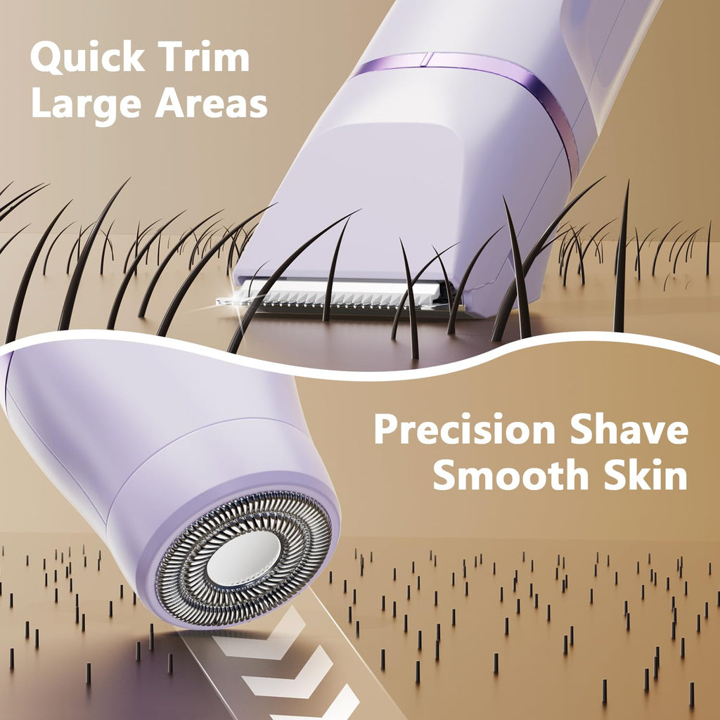 Bikini Trimmer for Women - Electric Razors for Women, Hair Removal Epilator