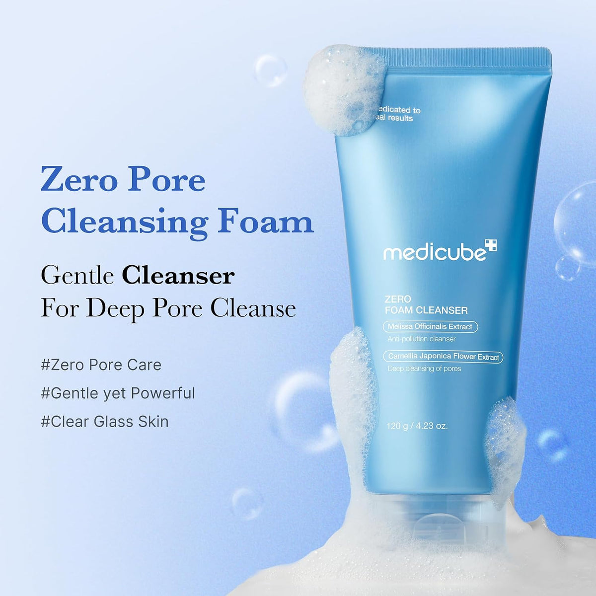 medicube Double Cleansing Duo - Zero Pore Cleansing Oil, Zero Foam Cleanser