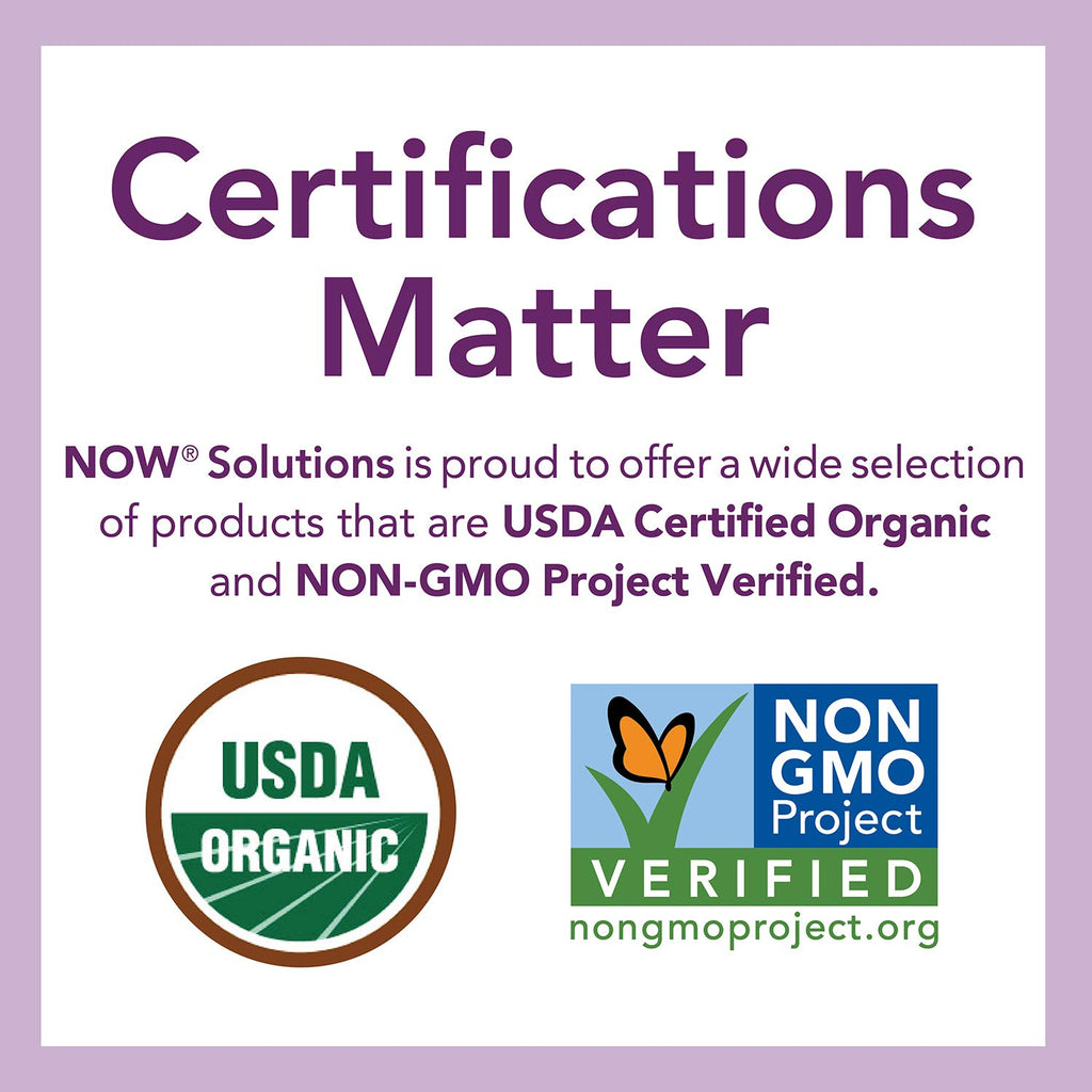 NOW Solutions, Organic Jojoba Oil, Moisturizing Multi-Purpose, 4 fl. oz