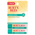 Burt's Bees Medicated Lip Balm, 0.15 oz., 2 Tubes