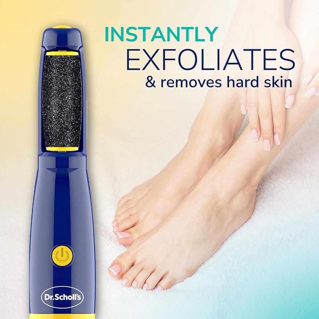 Dr. Scholl's Electric Callus Remover for Feet, Electric Foot File