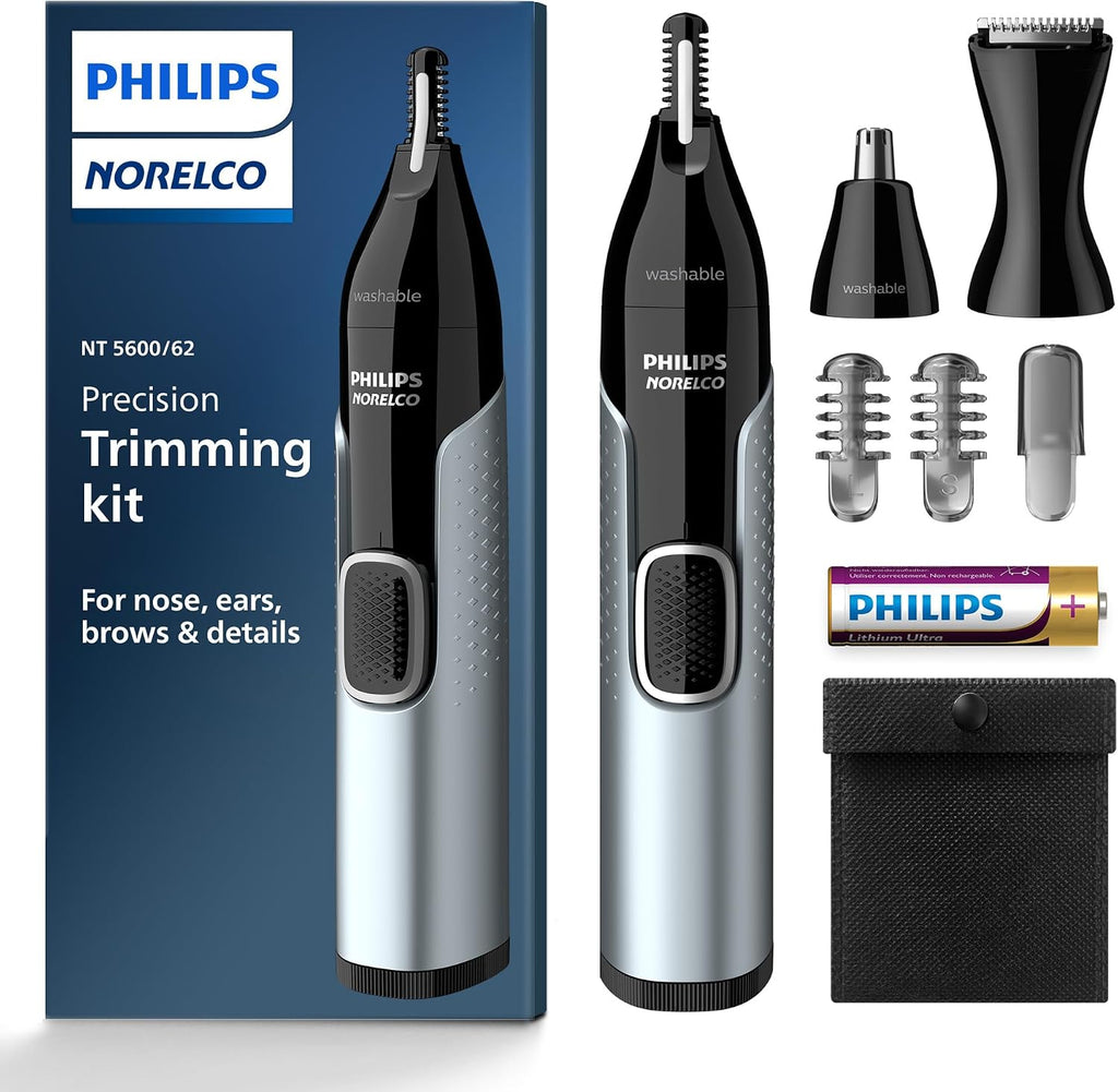 Norelco Philips Nose Trimmer 5000 for Nose, Ears, Eyebrows & Details