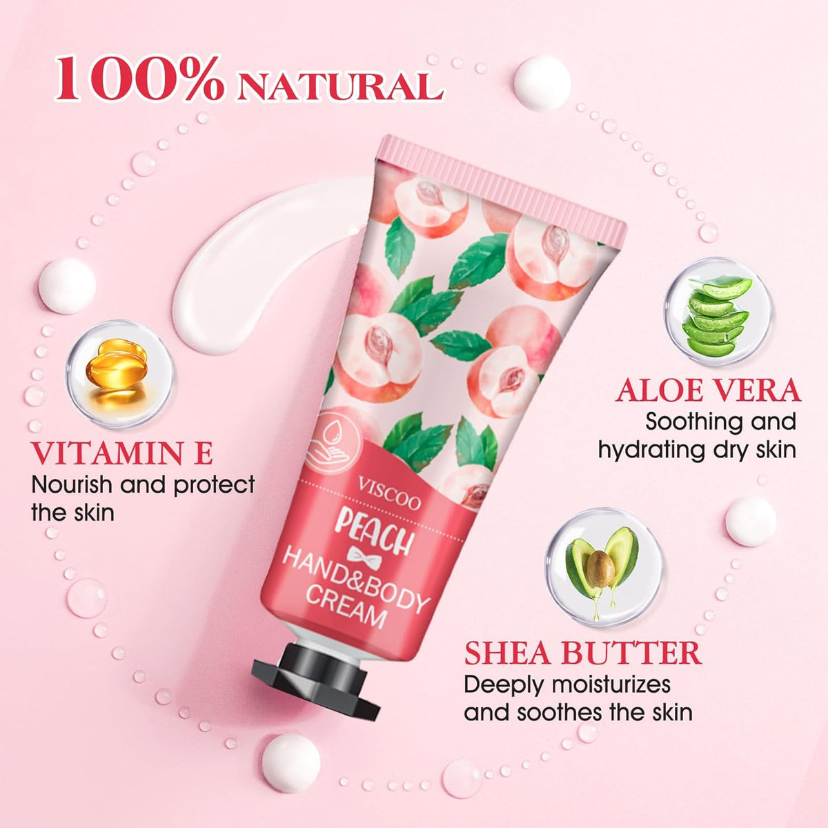 7 Pack Hand Cream Gifts Set for Women, Christmas Gifts for Women